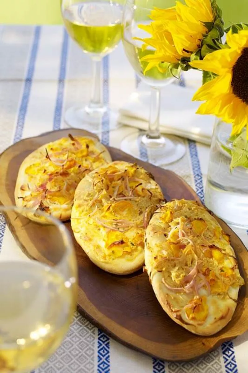 Sauerkraut und Möhren aus eigenem Anbau